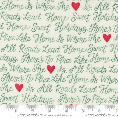 Moda Deb Strain Holidays At Home Fabric collection sold per yard