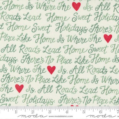 Moda Deb Strain Holidays At Home Fabric collection sold per yard