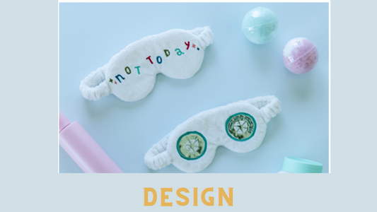 December 2022 - Kimberbell Dealer Club: Cool As A Cucumber Eye Mask KIT AND DESIGN