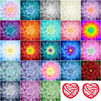 Hoffman - Dream Big - Floral - Digital Print - 42" Square Panel