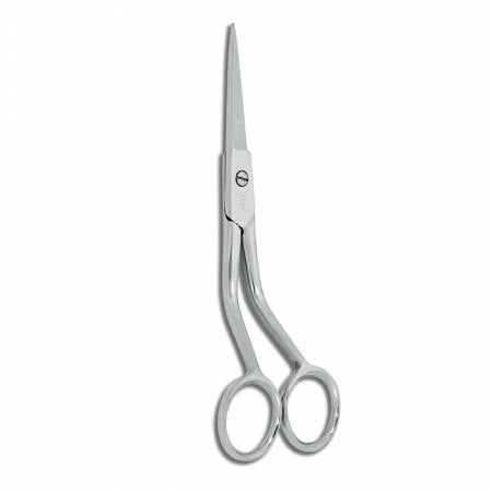 Famore No Duckbill Applique Angled Straight Scissor 6in # 712A