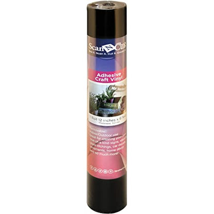 12" x 6 Foot Brother Adhesive Craft Vinyl (Various Colors)