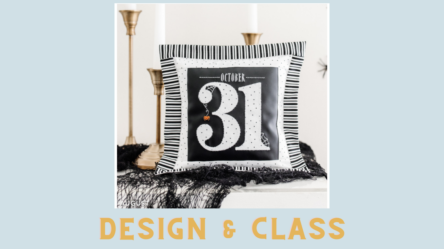 August 2022 - Kimberbell Dealer Club: Halloween Bench Buddy FABRIC KITS AND DESIGN