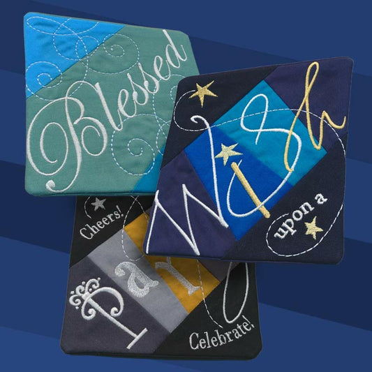 OESD 80142 Say It Simple coasters