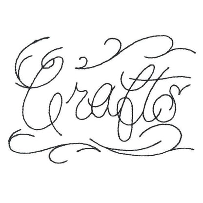 OESD Viva Le Craft Embroidery Design