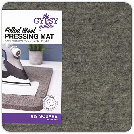 Gypsy Quilter Felted Wool Pressing Mat Various Sizes