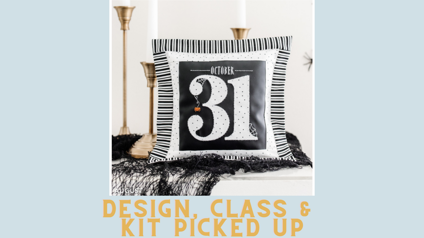 August 2022 - Kimberbell Dealer Club: Halloween Bench Buddy FABRIC KITS AND DESIGN