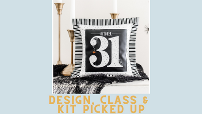 August 2022 - Kimberbell Dealer Club: Halloween Bench Buddy FABRIC KITS AND DESIGN