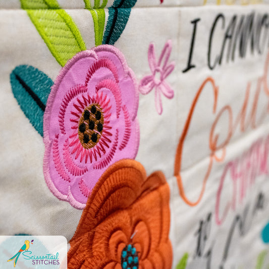 SCISSORTAIL STITCHES Serenity Prayer by Cynthia Frenette 90029 USB or CD