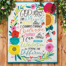 Load image into Gallery viewer, SCISSORTAIL STITCHES Serenity Prayer by Cynthia Frenette 90029 USB or CD