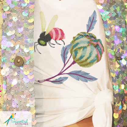 Scissortail Stitches Moon Garden by Tula Pink