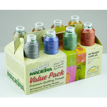 AeroQuilt 8 Cone Value Pack Variegated 3,000 Yard Cones