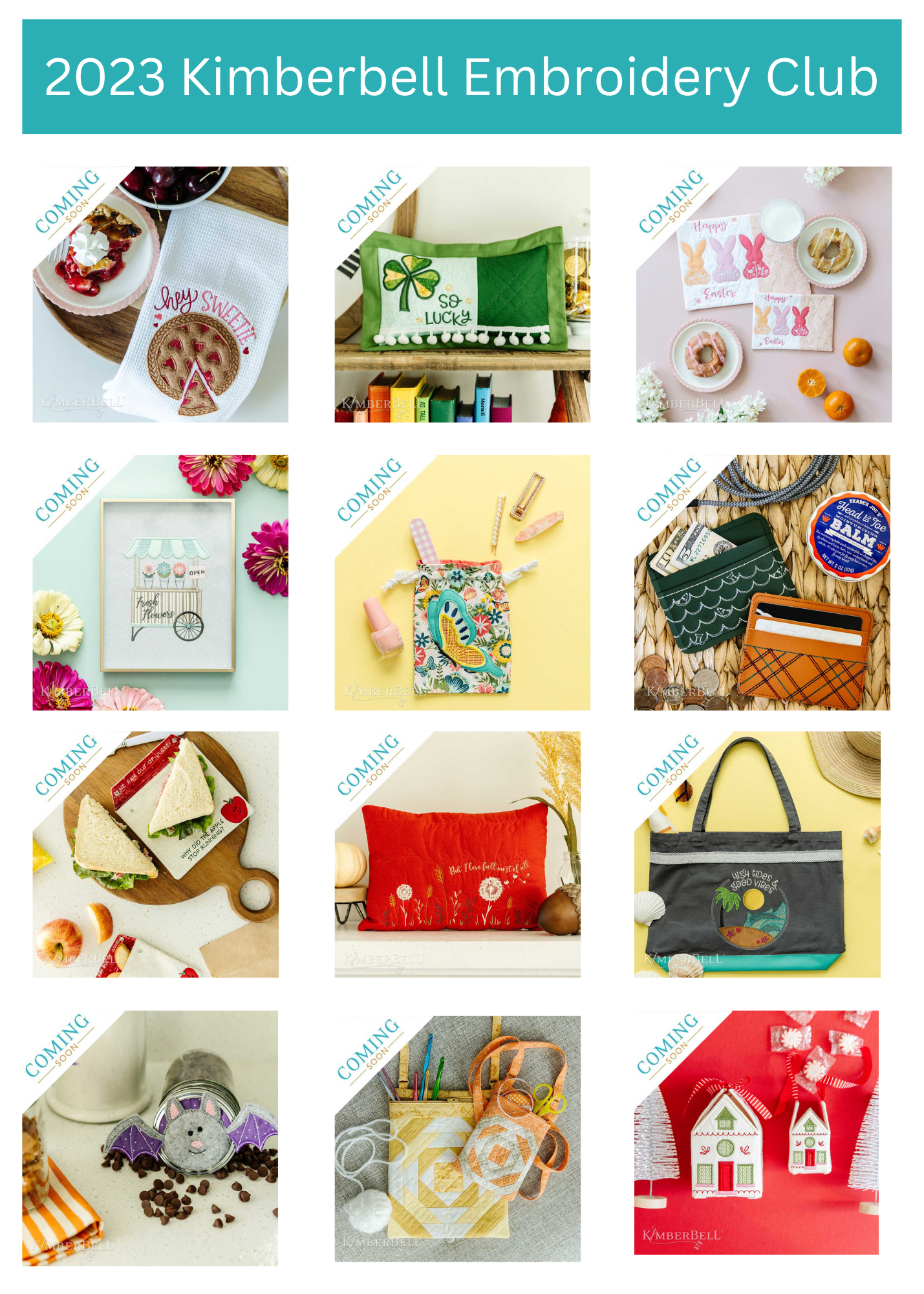 2023 Kimberbell Embroidery Club - Digital Dealer Program