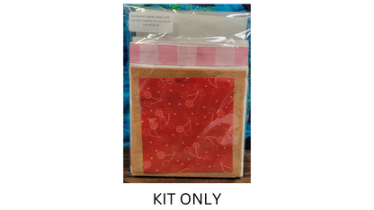 January 2023 - Kimberbell Digital Dealer Club: Hey Sweetie Pie Towel FABRIC KITS AND DESIGN