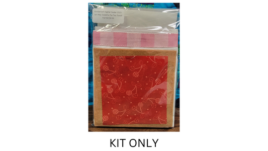 January 2023 - Kimberbell Digital Dealer Club: Hey Sweetie Pie Towel FABRIC KITS AND DESIGN
