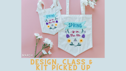 March 2022 - Kimberbell Dealer Club: Spring Is In The Air KIT AND DESIGN