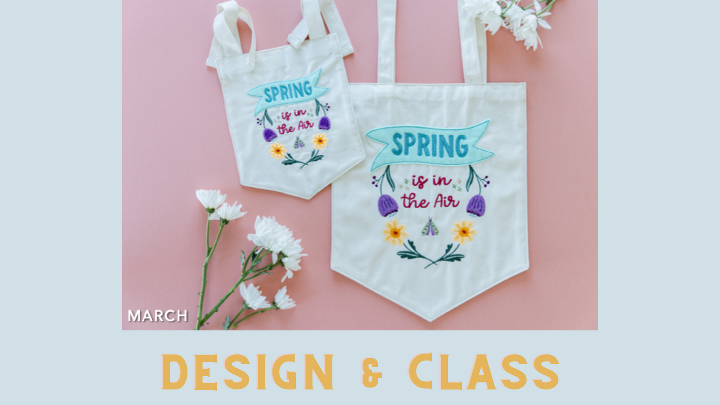 March 2022 - Kimberbell Dealer Club: Spring Is In The Air KIT AND DESIGN