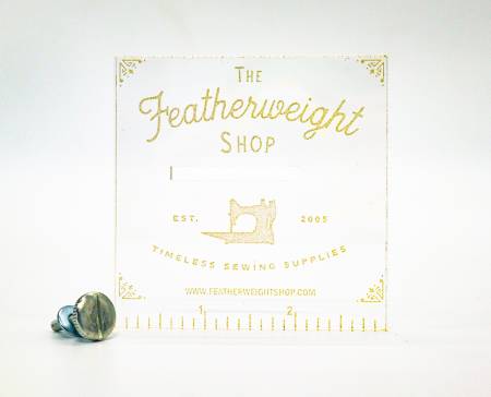 Featherweight Accurate Seam Guide Black or Clear # ACC-ASG-BLA, # ACC-ASG-CLE