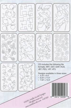 Edge-To-Edge Embroidery Book and Expansion Packs