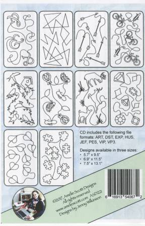 Edge-To-Edge Embroidery Book and Expansion Packs