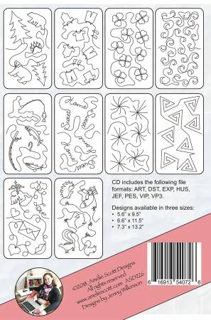 Edge-To-Edge Embroidery Book and Expansion Packs