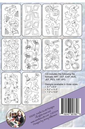 Edge-To-Edge Embroidery Book and Expansion Packs