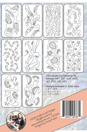 Edge-To-Edge Embroidery Book and Expansion Packs