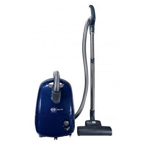 Sebo Airbelt E2 Turbo with Turbo Head and Parquet Brush Canister Vacuum - Dark Blue