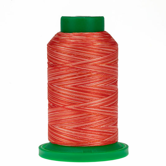 Isacord 9924 Atomic Orange Variegated Thread