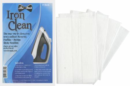 Bo-Nash Iron Clean / Iron Cleaner Cloths 10 Sheets