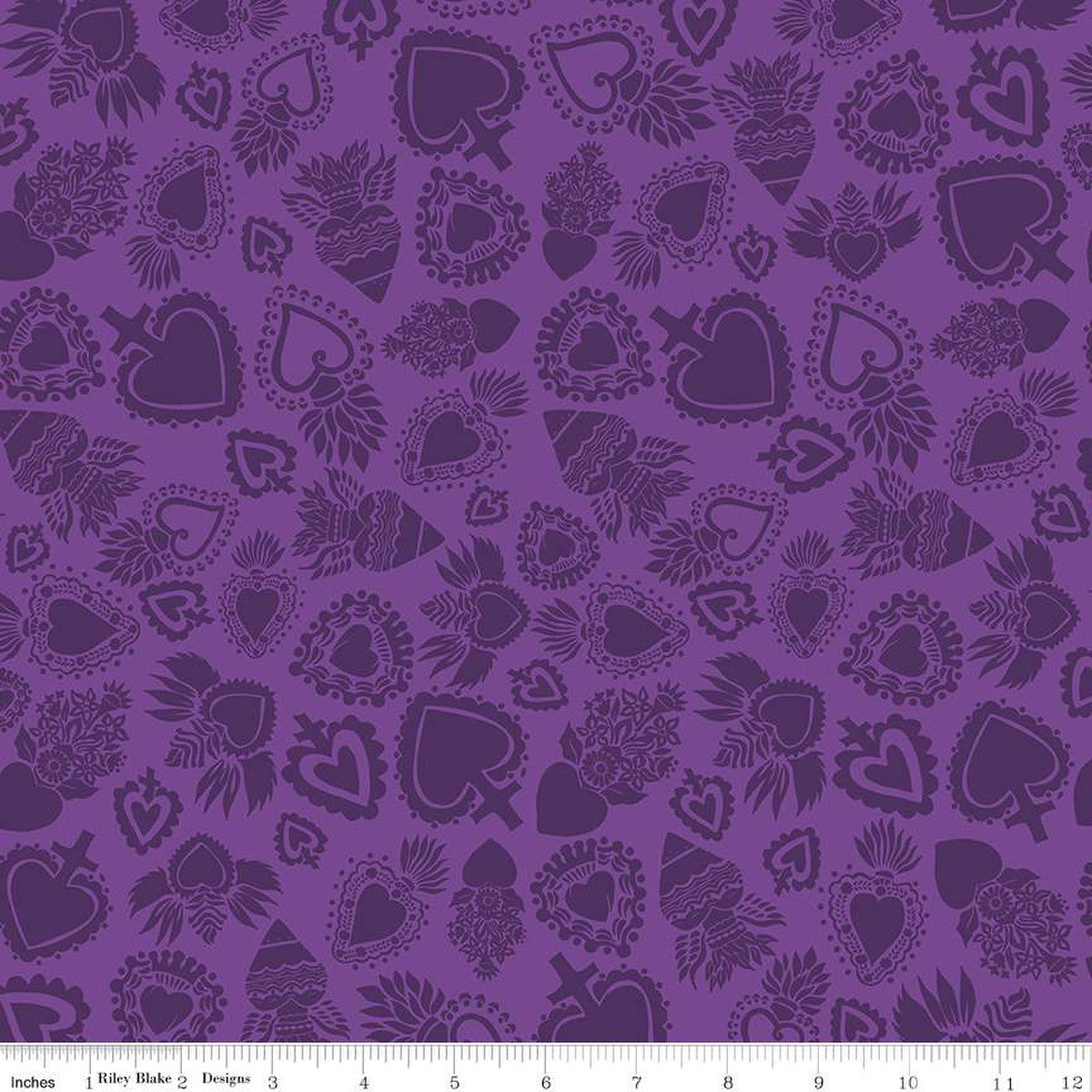 Crafty Chica Amor Eterno Fabric Sold per yard- Riley Blake