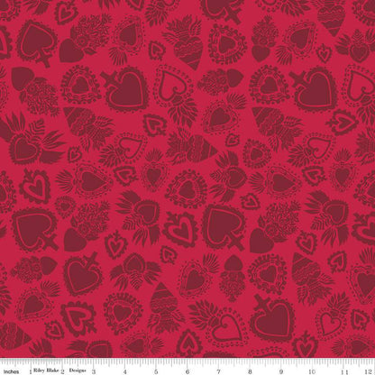 Crafty Chica Amor Eterno Fabric Sold per yard- Riley Blake