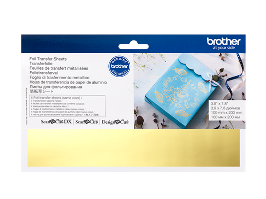 Brother Foil Transfer Sheets for Scan N Cut with Various Color options