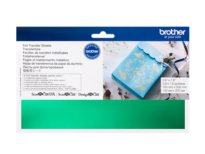 Brother Foil Transfer Sheets for Scan N Cut with Various Color options