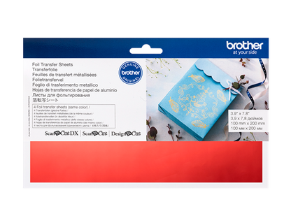 Brother Foil Transfer Sheets for Scan N Cut with Various Color options