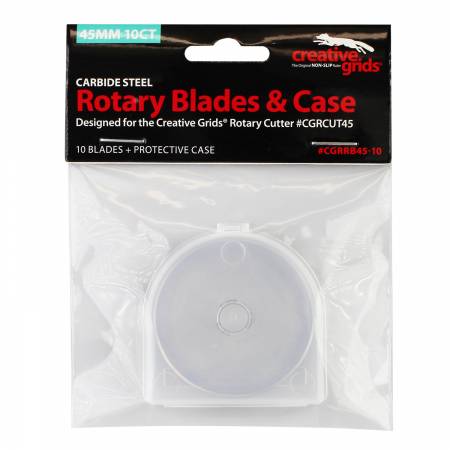Creative Grids 45mm Replacement Rotary Blade 10pk # CGRRB45-10