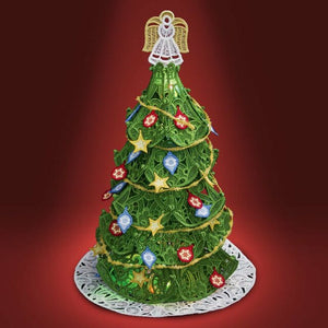 OESD Freestanding Christmas Tree with Ornaments No 12757