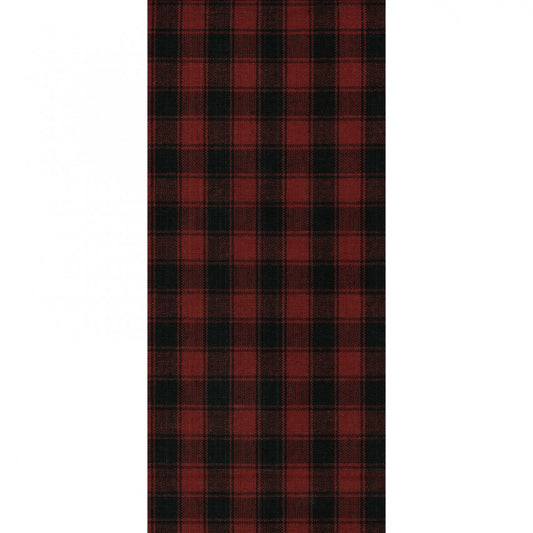 Dunroven House Check Tea Towel Red / Black DUH737-64