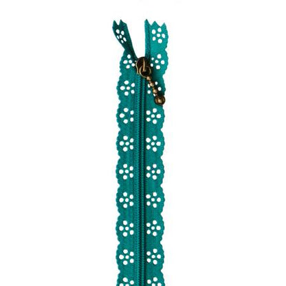 Kimberbell Lace Zipper 14in