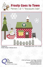 Load image into Gallery viewer, Frosty Goes to Town BOM Pattern  (THIS COST IS FOR ALL 7 Patterns) THQFROSTYG100