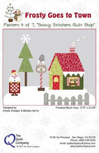 Load image into Gallery viewer, Frosty Goes to Town BOM Pattern  (THIS COST IS FOR ALL 7 Patterns) THQFROSTYG100