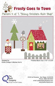 Frosty Goes to Town BOM Pattern  (THIS COST IS FOR ALL 7 Patterns) THQFROSTYG100