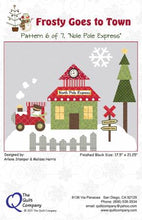 Load image into Gallery viewer, Frosty Goes to Town BOM Pattern  (THIS COST IS FOR ALL 7 Patterns) THQFROSTYG100