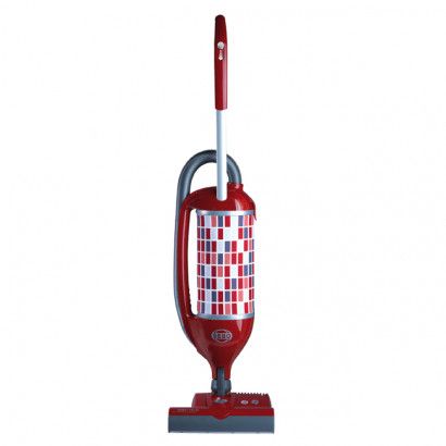 Sebo Felix 2 Premium, Rosso with ET-1 Power Head Upright Vacuum - Red/Gray