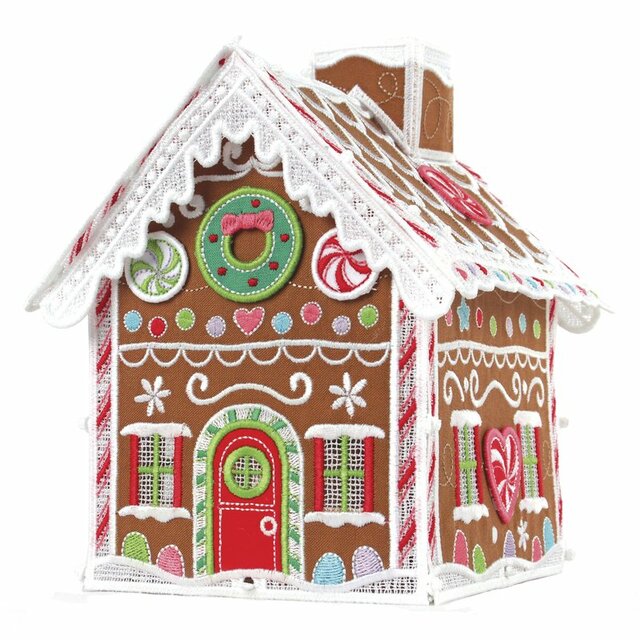 OESD Freestanding Gingerbread House Collection No 12512