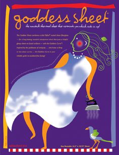Goddess Sheet 16.5" x 10.75" Sheet # GS01