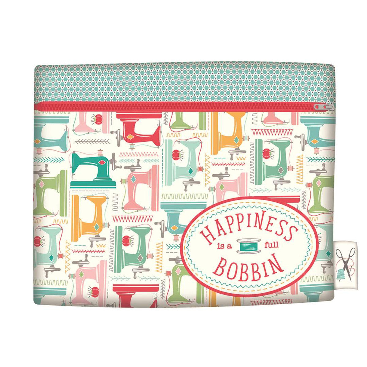 Lori Holt My Happy Place Home Décor Zippy Bags Panel 1 # HD11216