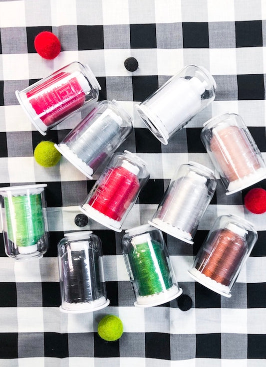 We ‘WHISK’ You a Merry Christmas! Thread Kit - Glide Trilobal Polyester Threads