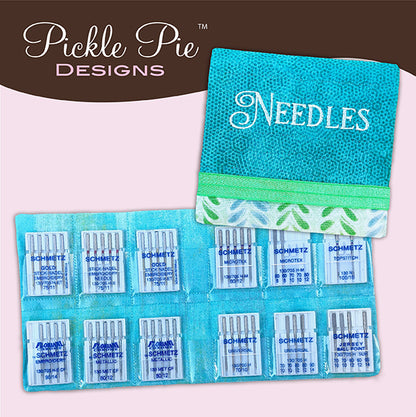 Pickle Pie Design: Needle Notebook Embroidery Design 1 Physical Leaflet or Download code (use drop down menu to make your selection)