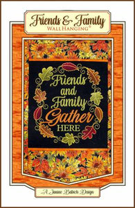 Janine Babich Friends and Family Wall Hanging # JBDFANDF